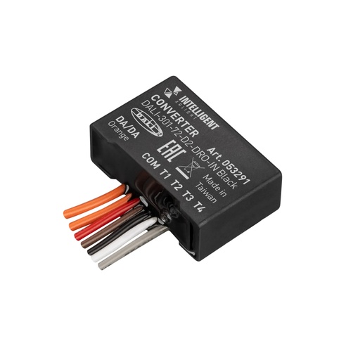 INTELLIGENT ARLIGHT Конвертер DALI-301-72-D2-DRO-IN Black (BUS) (IARL, Пластик)