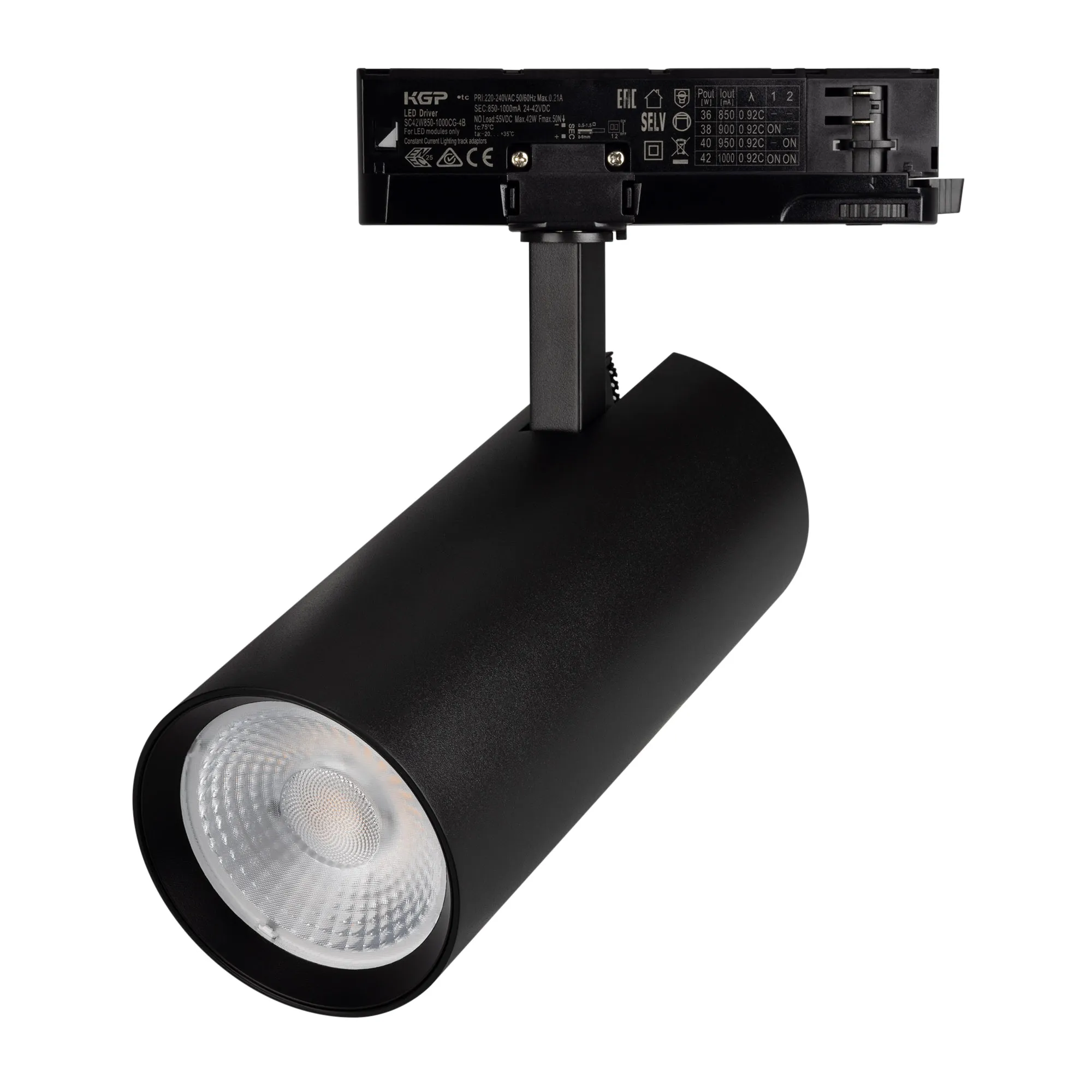 Светильник LGD-GERA-4TR-R90-40W Day4000 (BK, 55 deg, 230V) (Arlight, IP20 Металл, 5 лет) - изображение товара