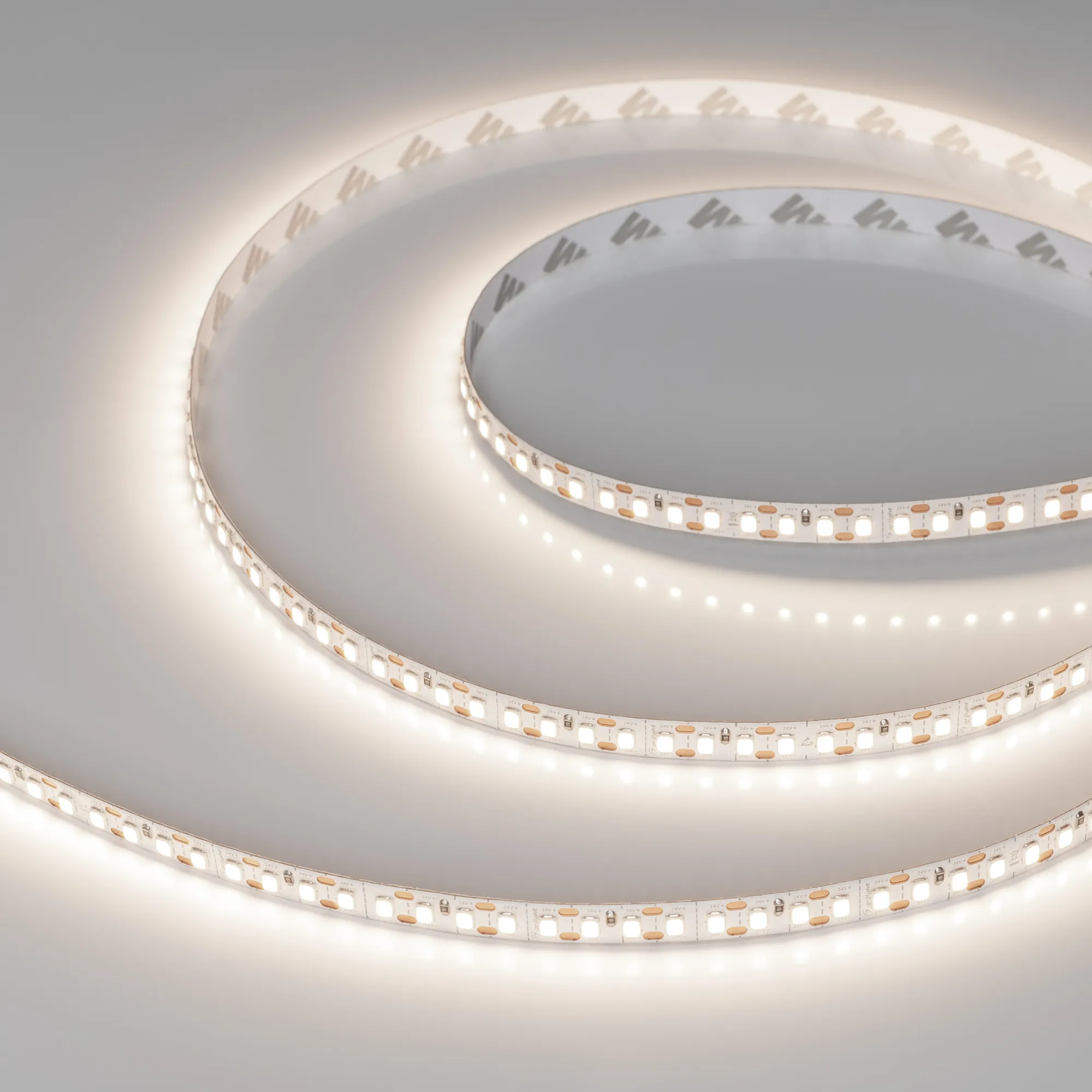 Лента FC-A160-8mm 24V Day4000-CX1 (14 W/m, IP20, 5m) (Arlight, резка 1 светодиод) - изображение товара