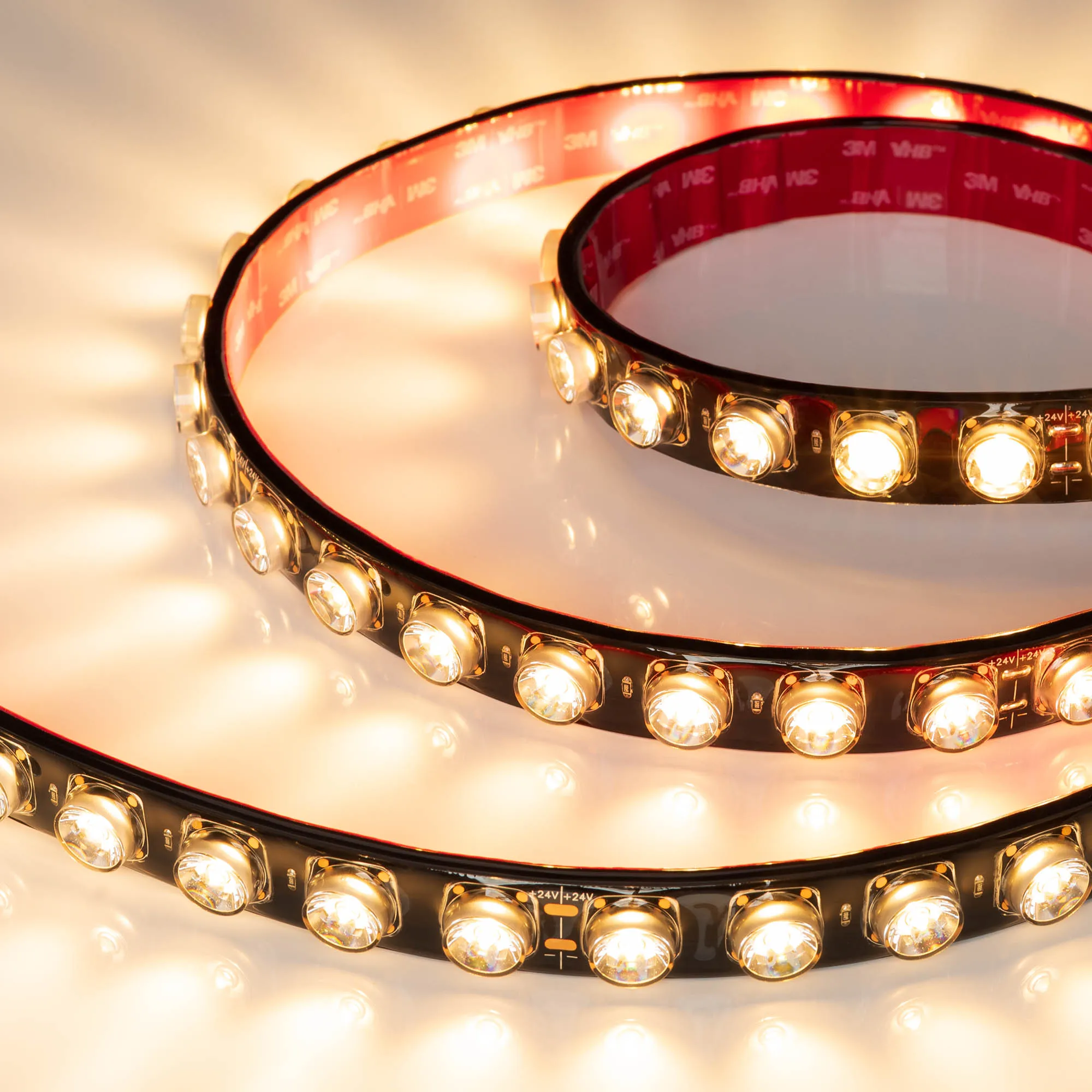 Лента герметичная FLT-PS-A42-BLACK-23mm 24V Warm2700 (21 W/m, IP67, 15deg, 5m) (Arlight, -) - изображение товара