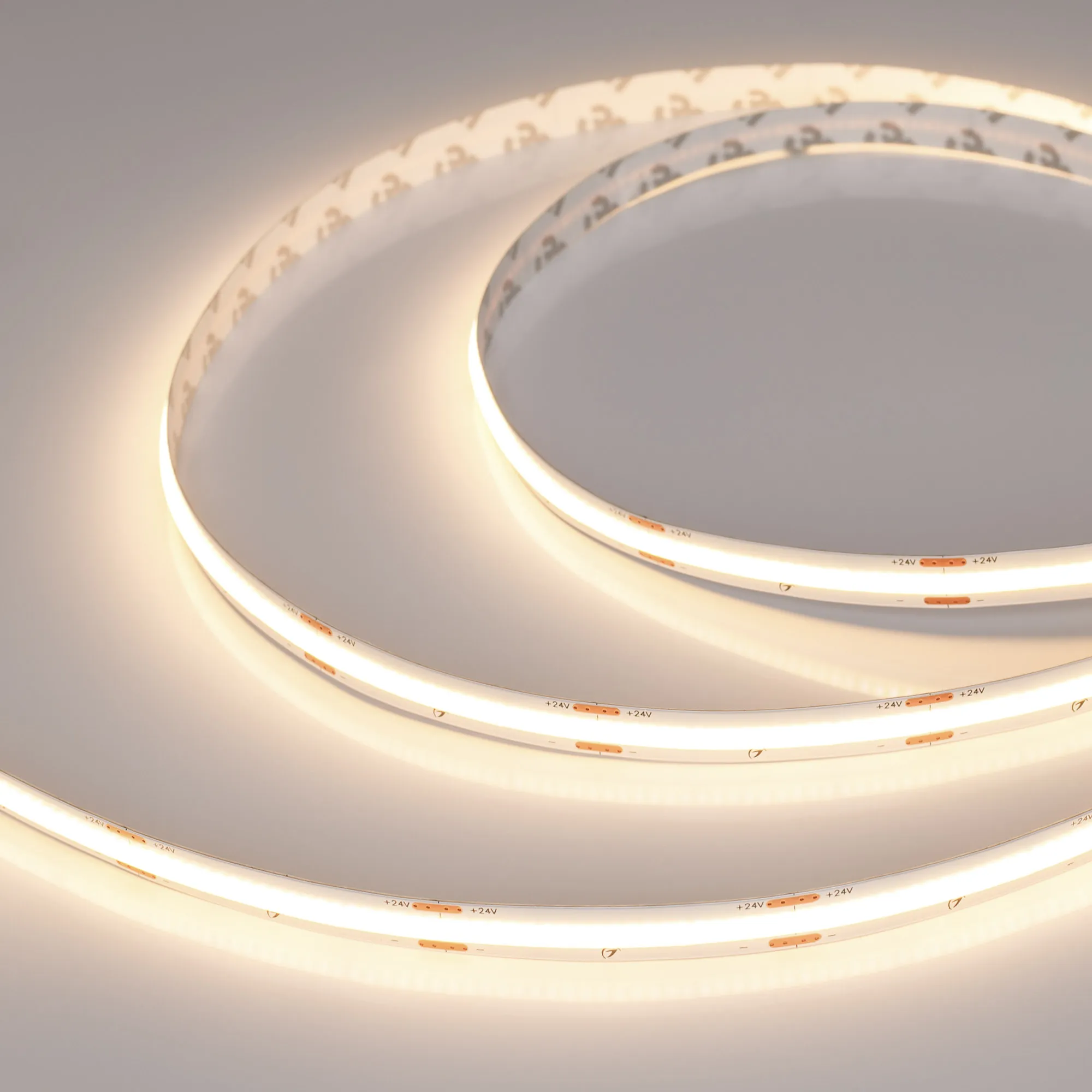 Лента светодиодная COB-X420-10mm 24V Warm2700 (4.8 W/m, IP20, 15m) (Arlight, 5 лет) - изображение товара