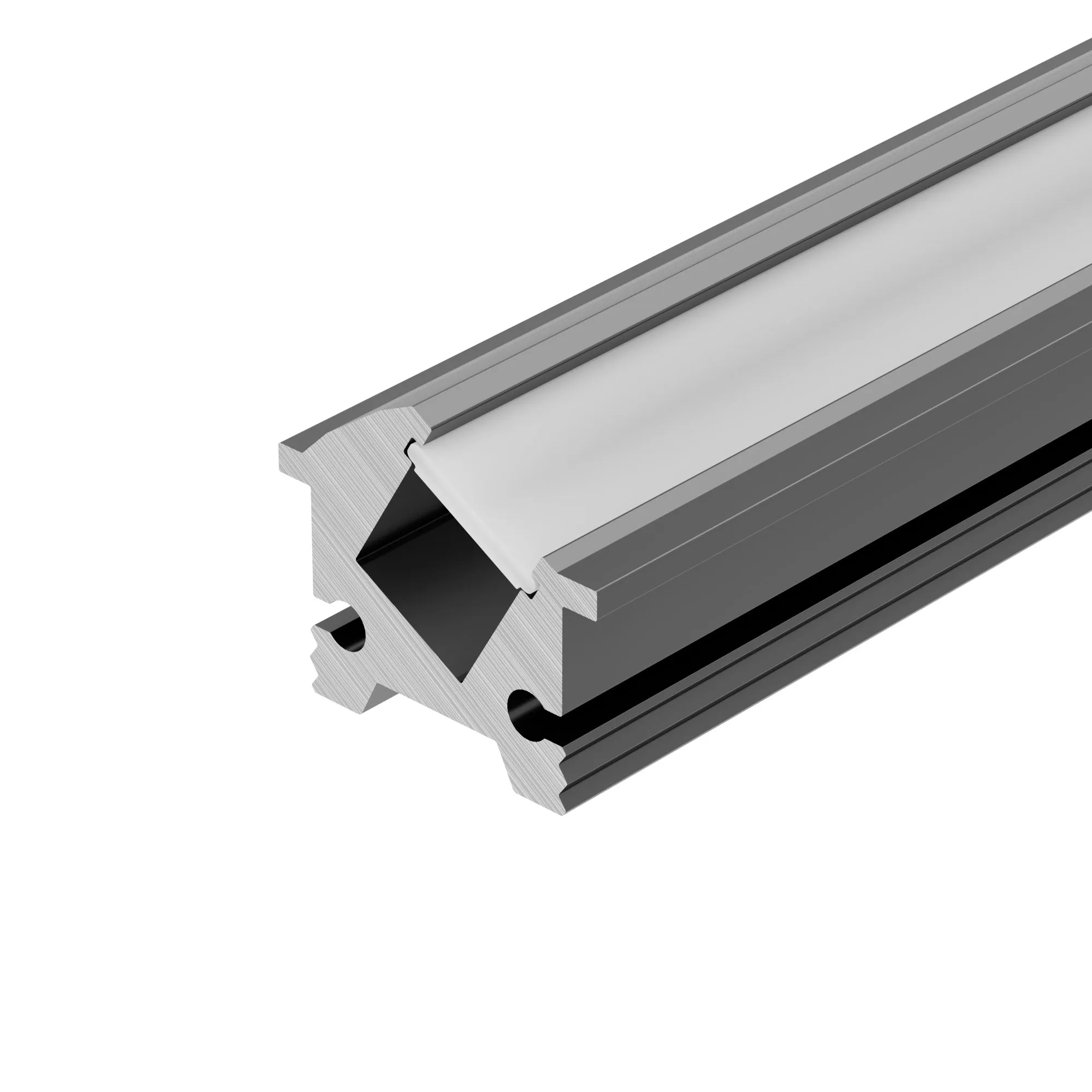 Профиль SL-BEVEL-H12-F13-2000 ANOD IRON GREY (Arlight, Алюминий) - изображение товара