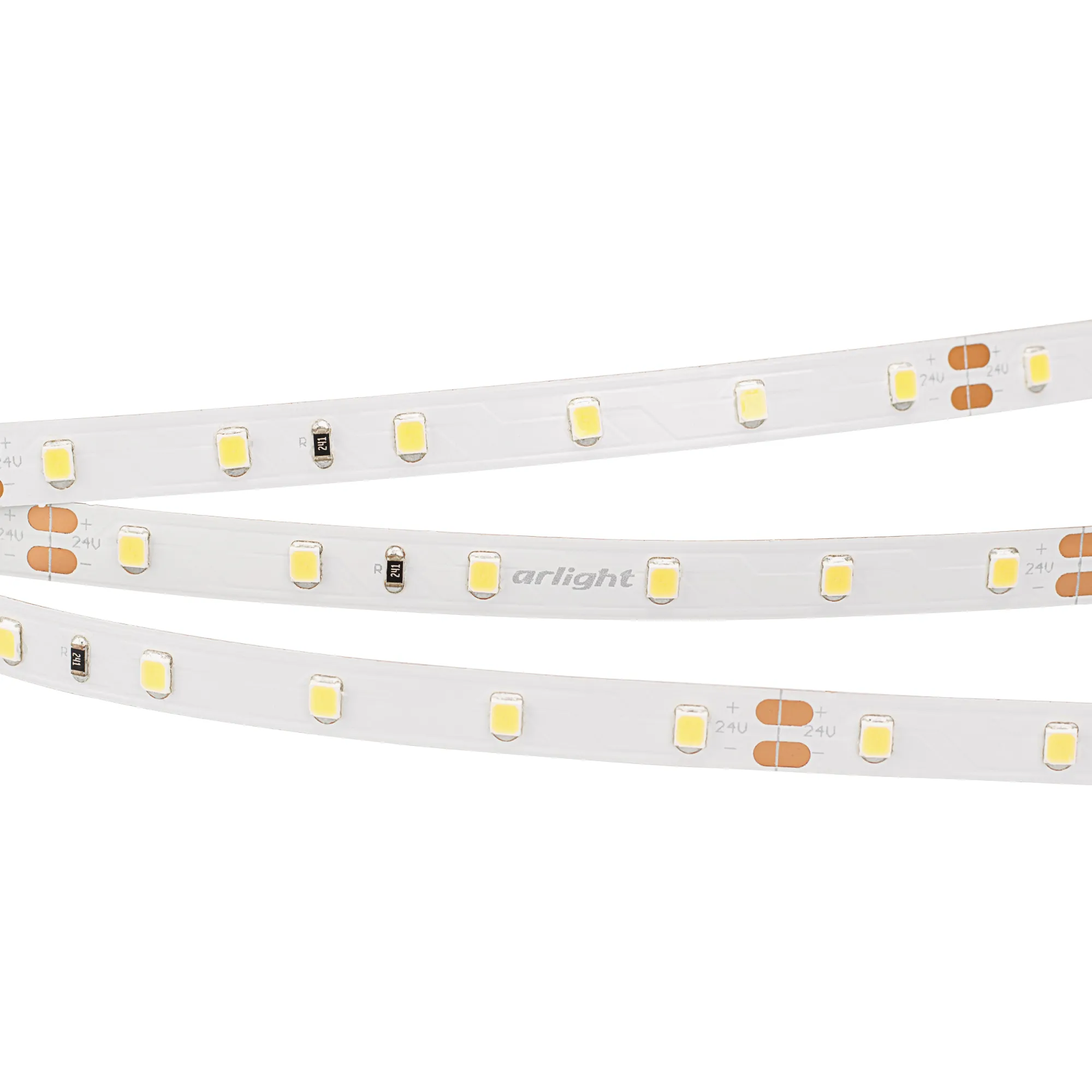 Лента светодиодная RT 2-5000 24V Warm2700 (2835, 300 LED, PRO) (Arlight, 7.2 Вт/м, IP20)
