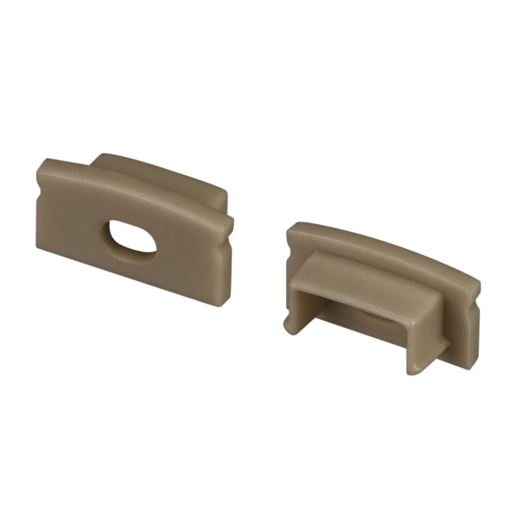 Заглушка LINE-1708 OLIVE GREY с отверстием (Arlight, Пластик) - изображение товара